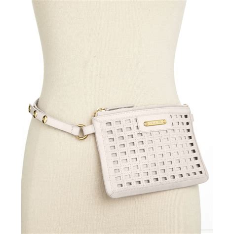 michael michael kors perforated belt bag 